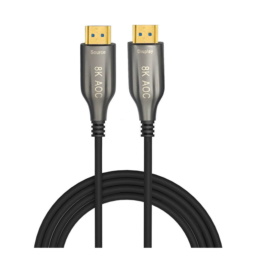 8K 4K 60Hz HDMI 2.0 2.1 Fiber Optik AOC UHD Hdmi Kablosu - 15m