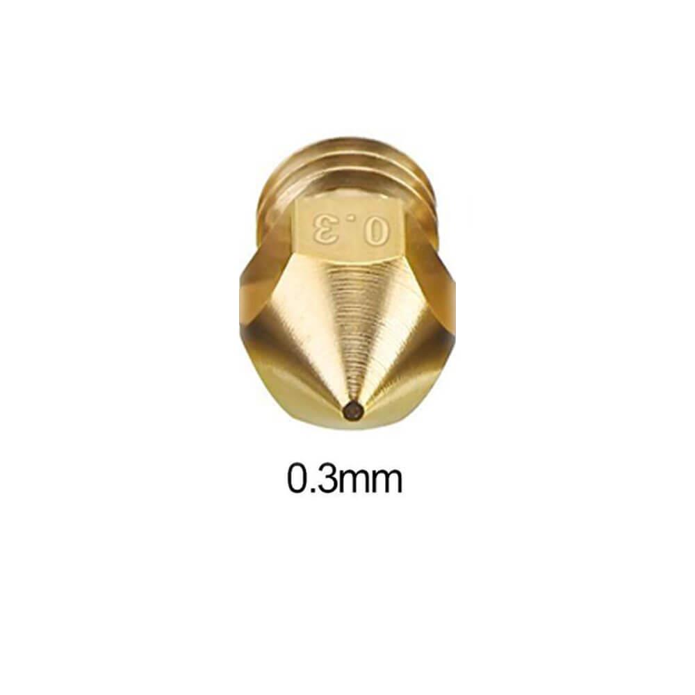 3D Yazıcı MK8 Extruder 1.75mm/ 0.3mm Baskı Kafası Nozzle - GD2