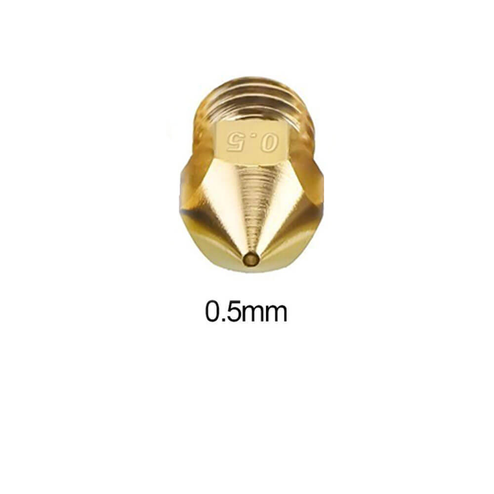 3D Yazıcı MK8 Extruder 1.75mm/ 0.5mm Baskı Kafası Nozzle - GD4- ok