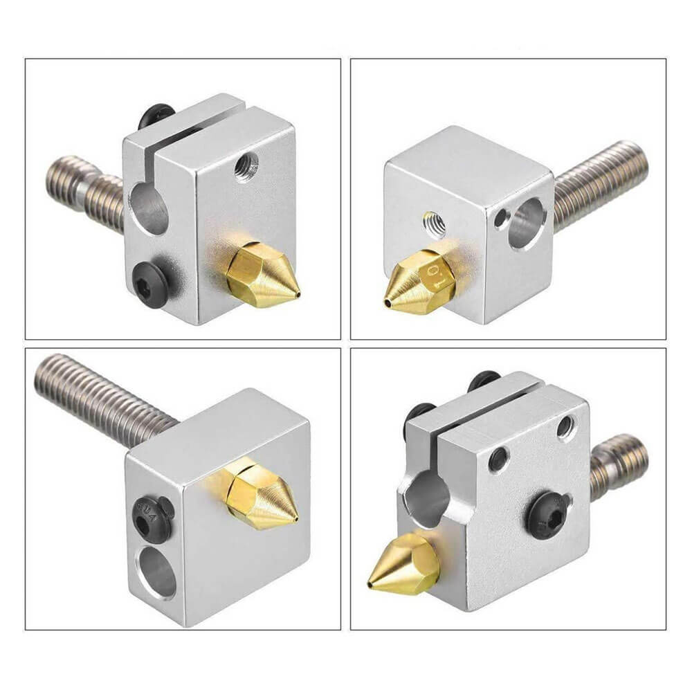 3D Yazıcı MK8 Extruder 1.75mm/ 0.8mm Baskı Kafası Nozzle - GD6