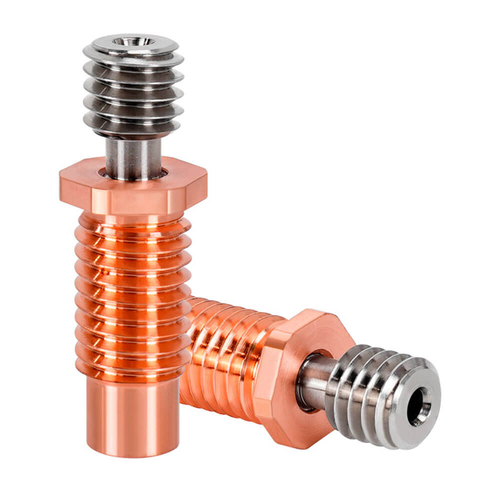 3D Yazıcı Titanyum Alaşımlı E3D V6 Hotend 1.75mm Flement Metal Boru Boğazı - GD12