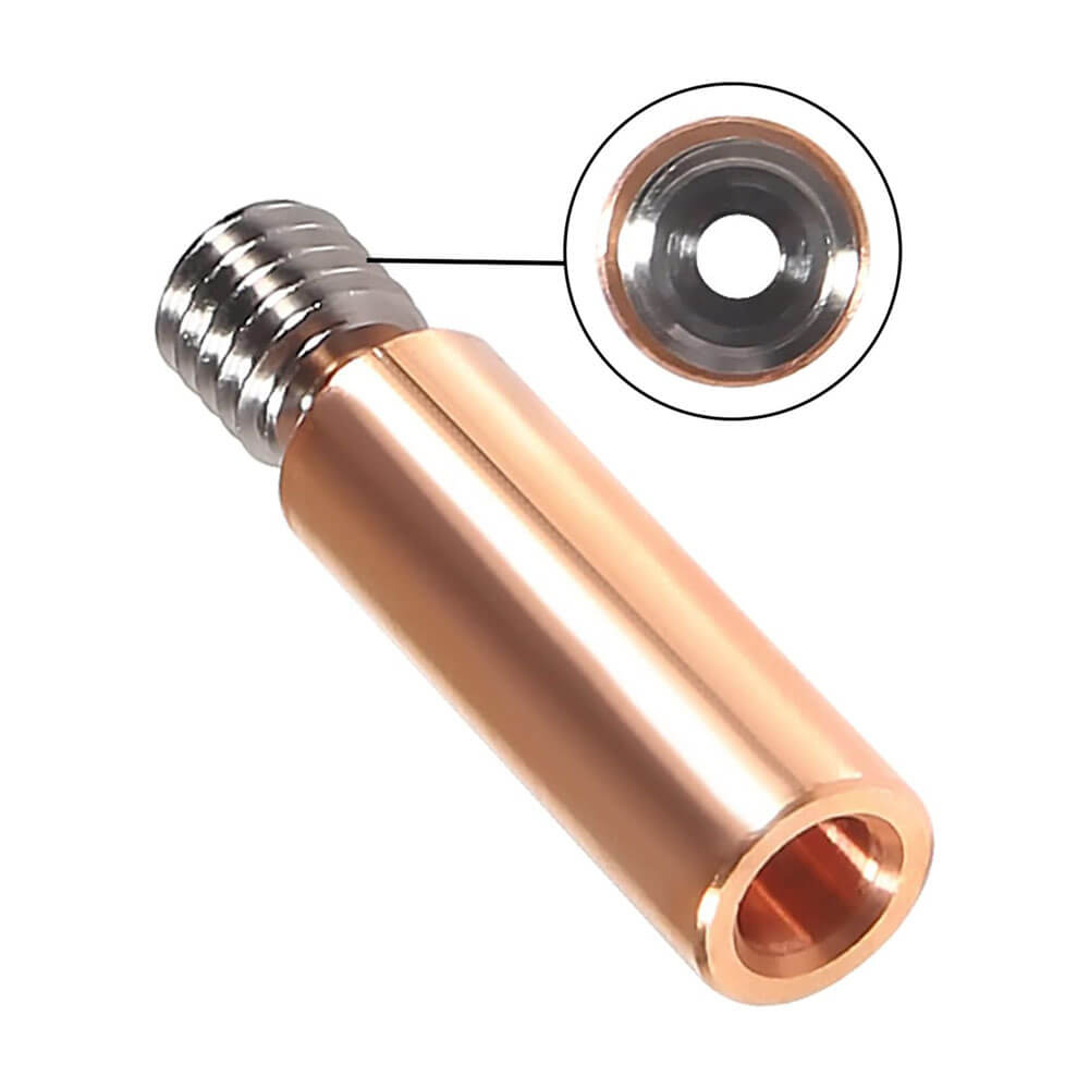 3D Yazıcı Titanyum Alaşımlı Barel Ender3 Hotend 1.75mm Flement Metal Boru MK8 Boğazı M6 Ender3 - GD14