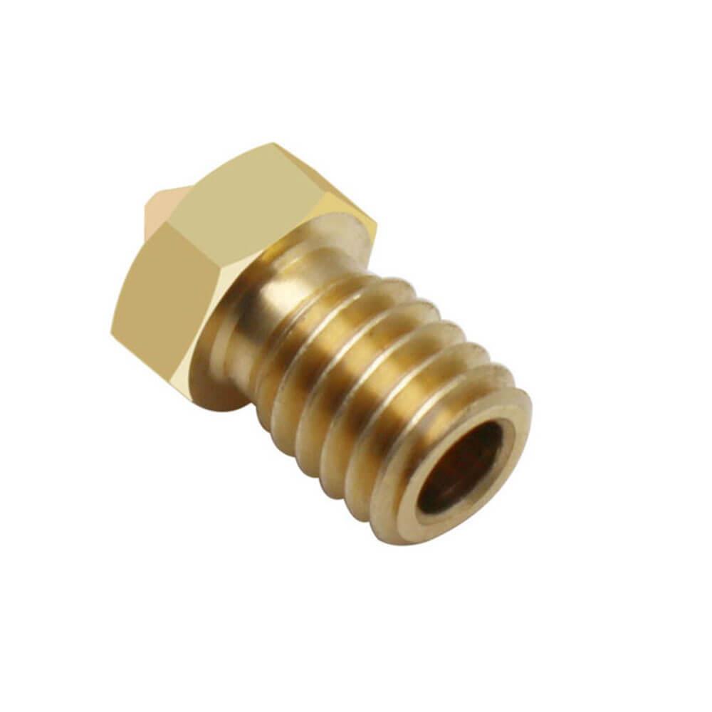 3D Yazıcı Extruder M6 3.0mm/ 0.2mm V5/V6 Pirinç Nozzle Baskı Kafası - GD23