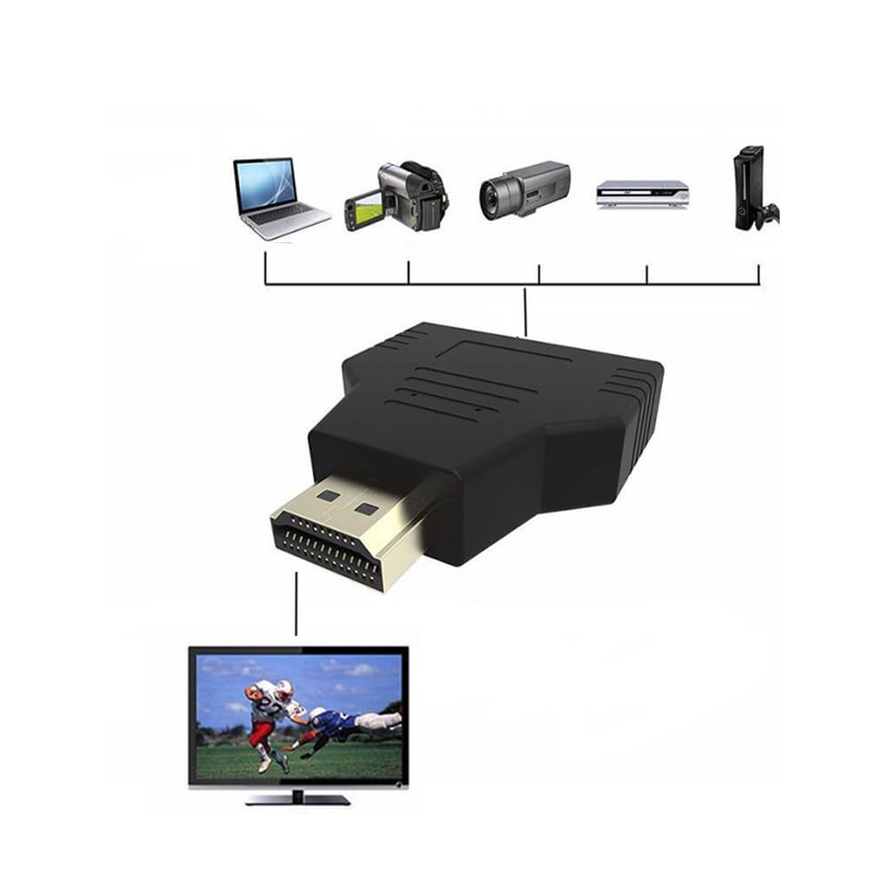 2 Port Hdmi Çoklayıcı Switch - 2 Giriş 1 Çıkış Çoğaltıcı Hub