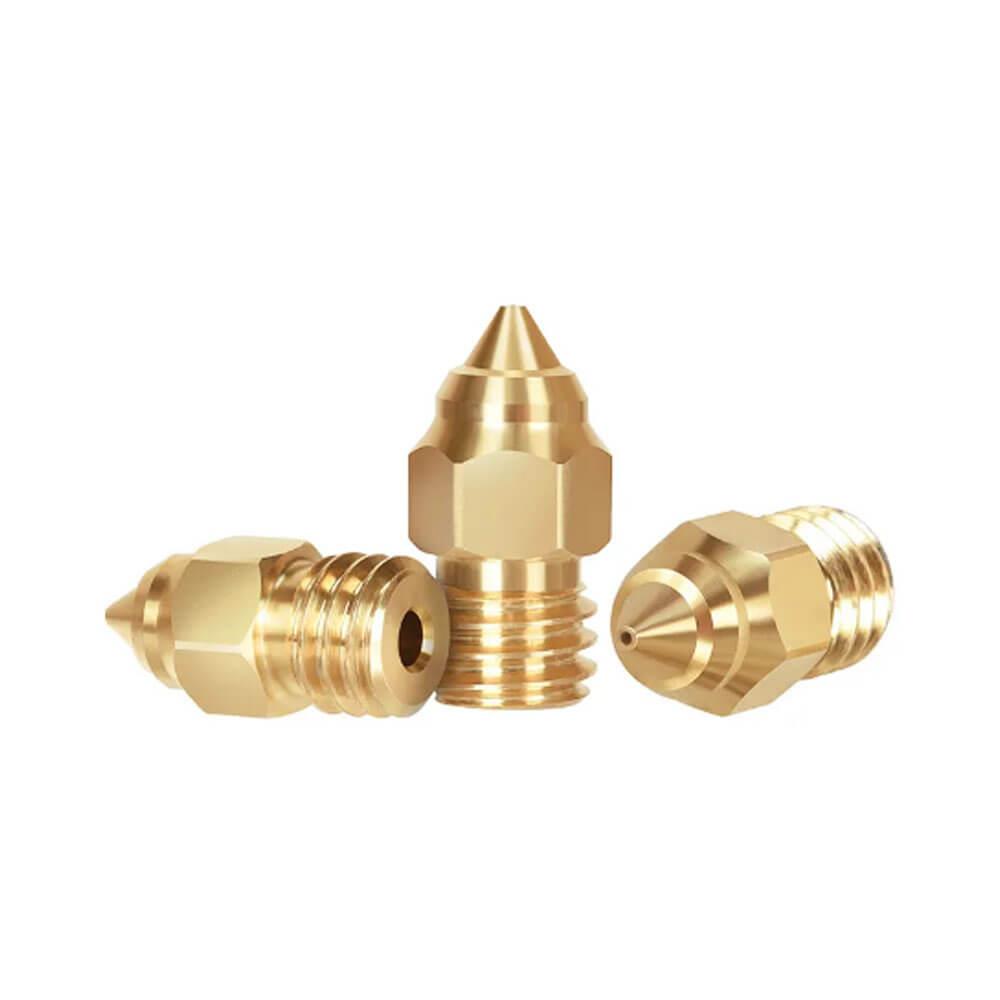 3D Yazıcı Extruder Sivri Uçlu MK8 1.75mm/ 0.4mm CR-6SE Pirinç Nozzle Baskı Kafası - GD30