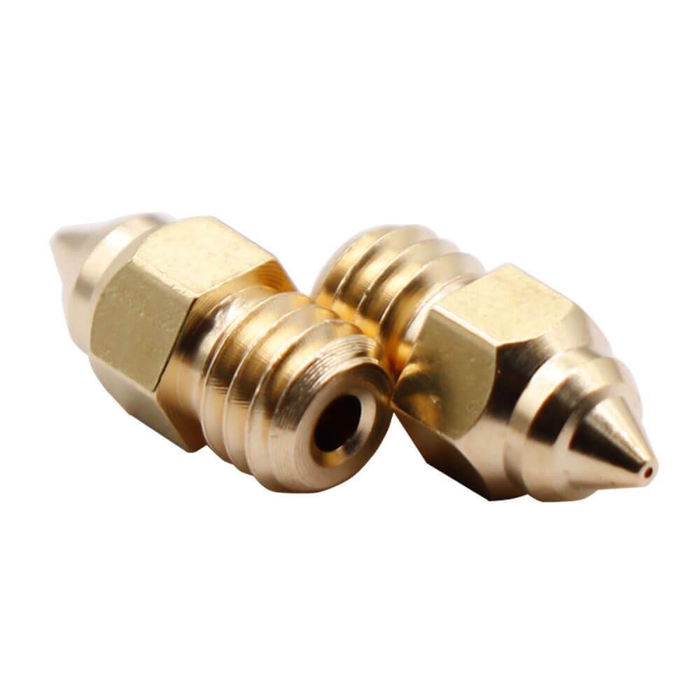 3D Yazıcı Extruder Sivri Uçlu MK8 1.75mm/ 0.4mm CR-6SE Pirinç Nozzle Baskı Kafası - GD30