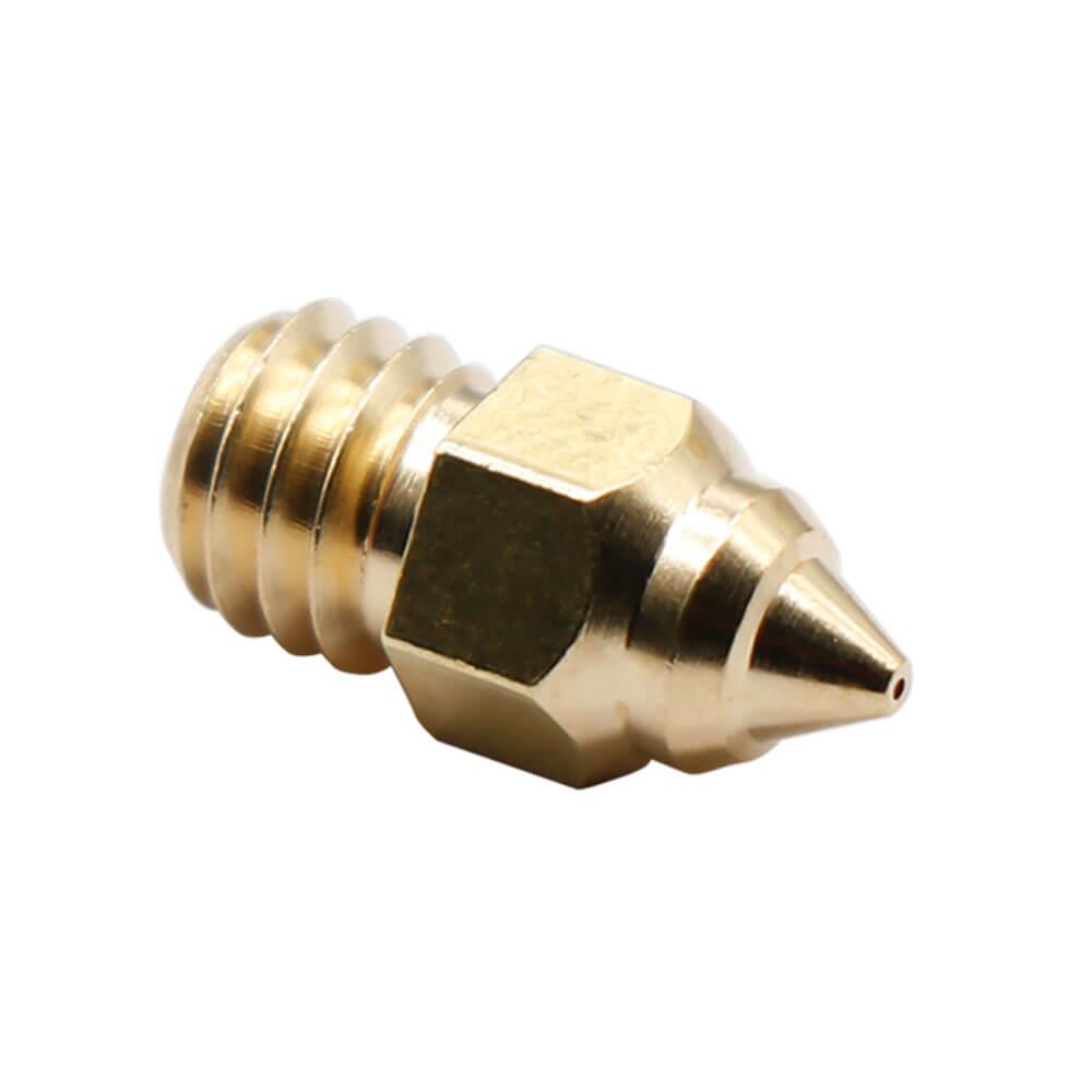 3D Yazıcı Extruder Sivri Uçlu MK8 1.75mm/ 0.4mm CR-6SE Pirinç Nozzle Baskı Kafası - GD30