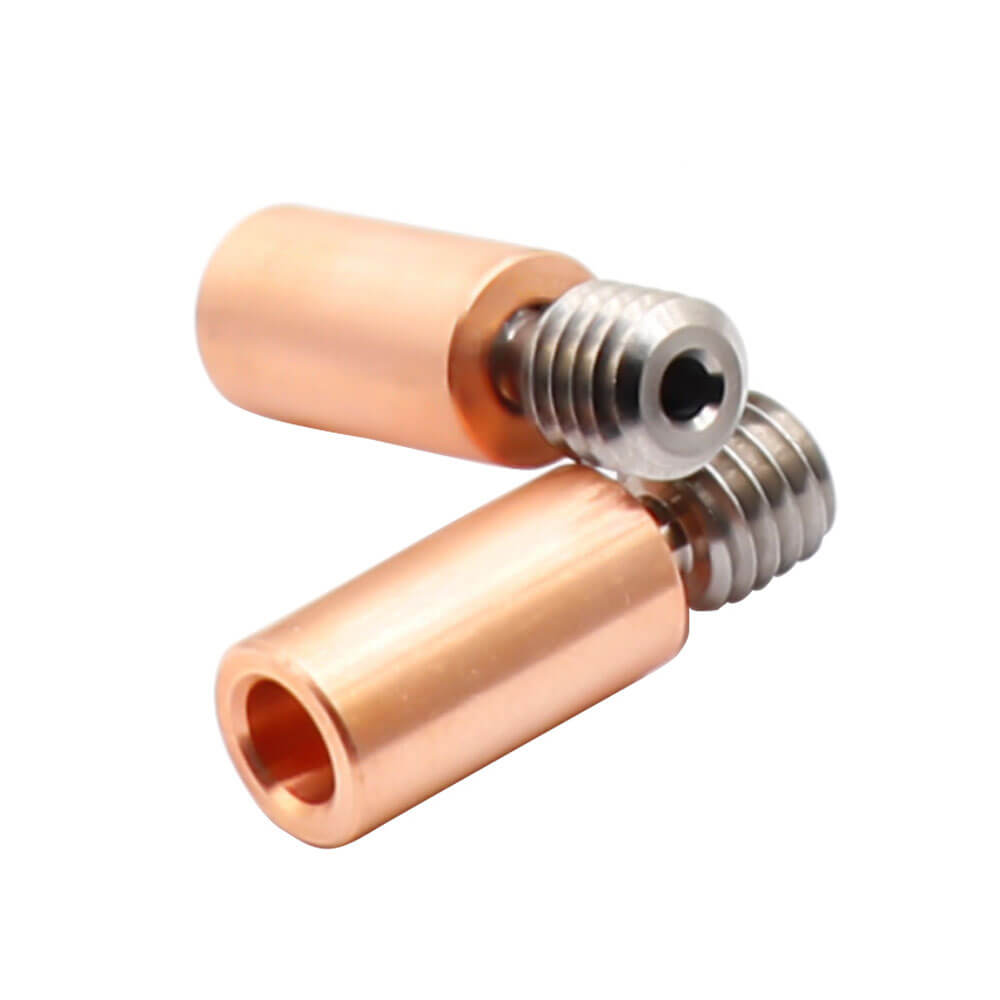 3D Yazıcı Titanyum Alaşımlı V6 Hotend Metal Boru Boğazı M6 Pürüzsüz Sürüm - GD33
