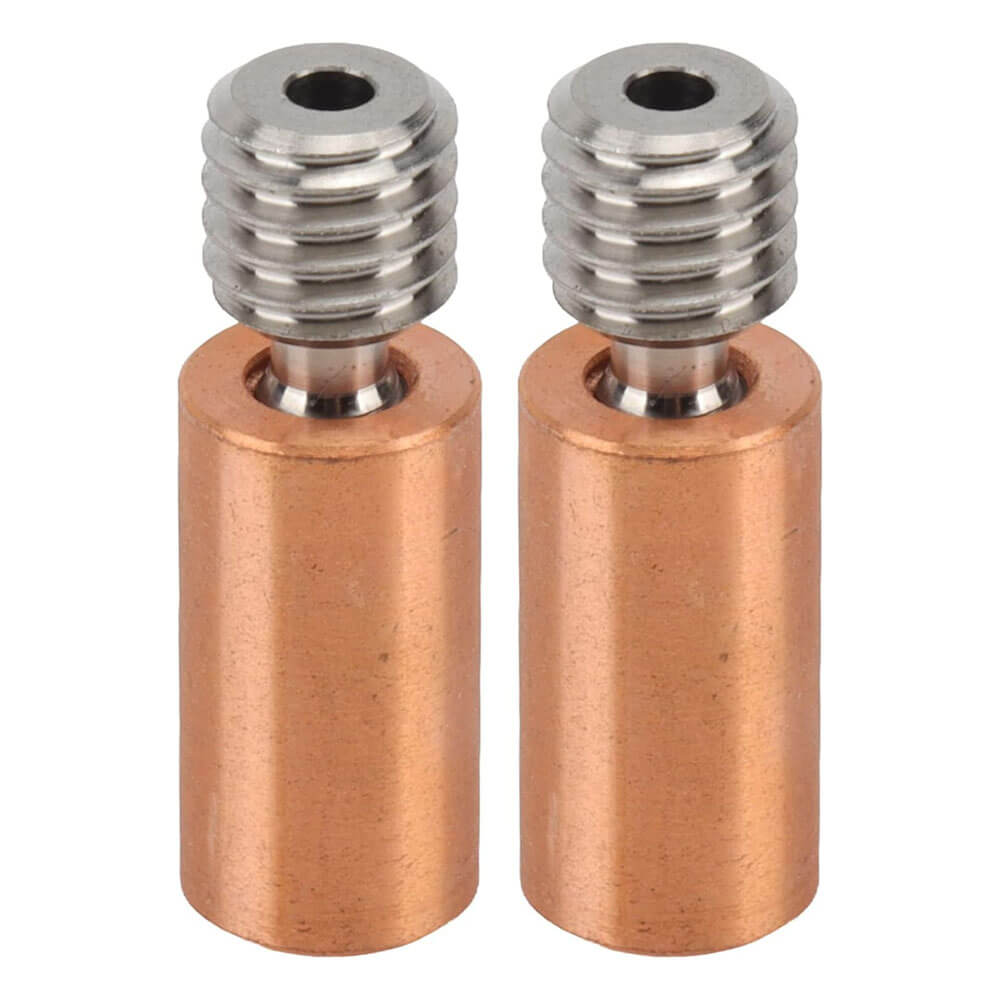 3D Yazıcı Titanyum Alaşımlı V6 Hotend Metal Boru Boğazı M6 Pürüzsüz Sürüm - GD33