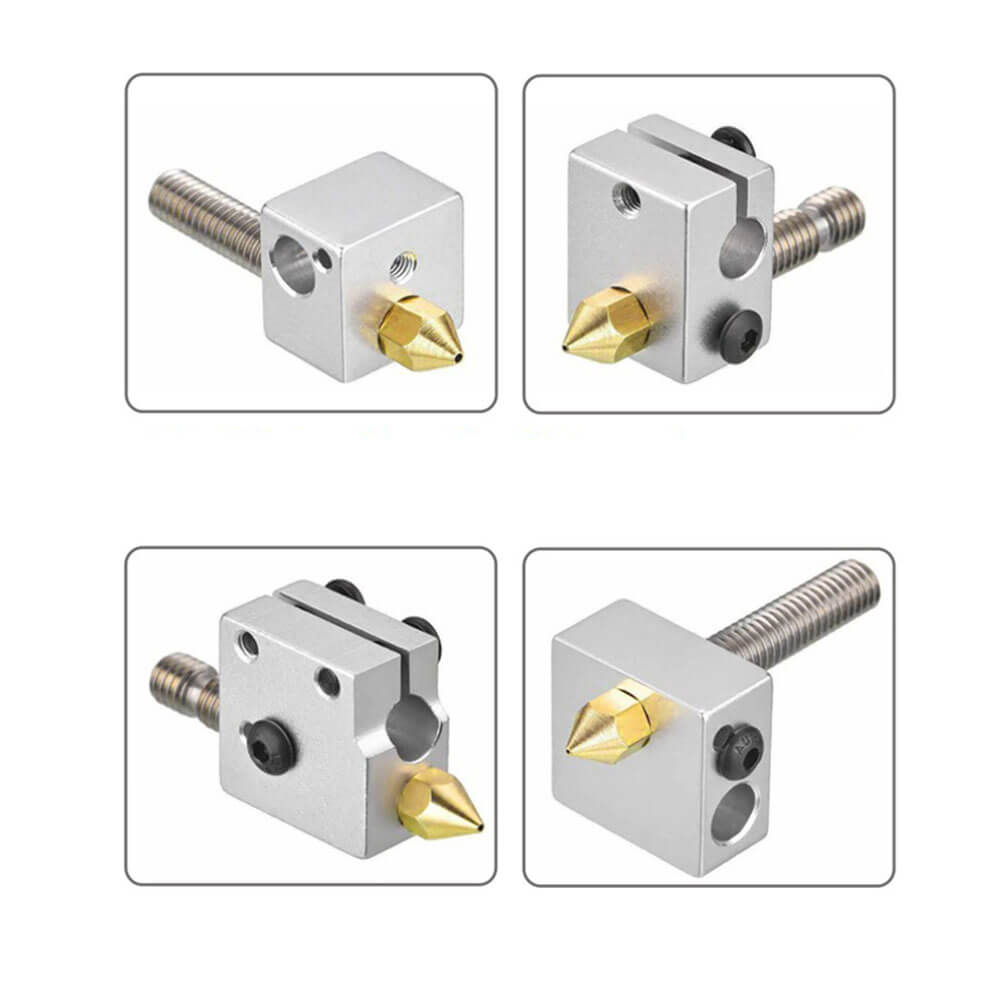 3D Yazıcı MK8 Extruder 1.75mm/ 0.2mm Baskı Kafası Nozzle - GD34