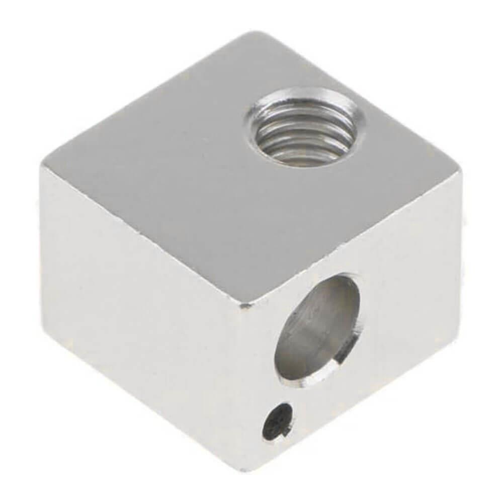 3D Yazıcı E3D V5 Isıtıcı Blok Baskı Kafası J Kafa 16x16x12mm Alüminyum Blok - GD46