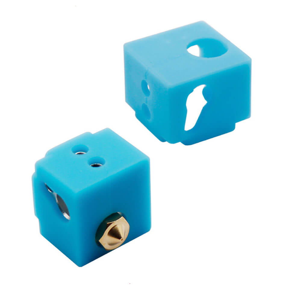 E3D-V5 Geliştirilmiş 280 ℃ Yüksek Sıcaklığa Dayanıklı Alüminyum Isıtıcı Blok Silikon Kılıfı - GD61