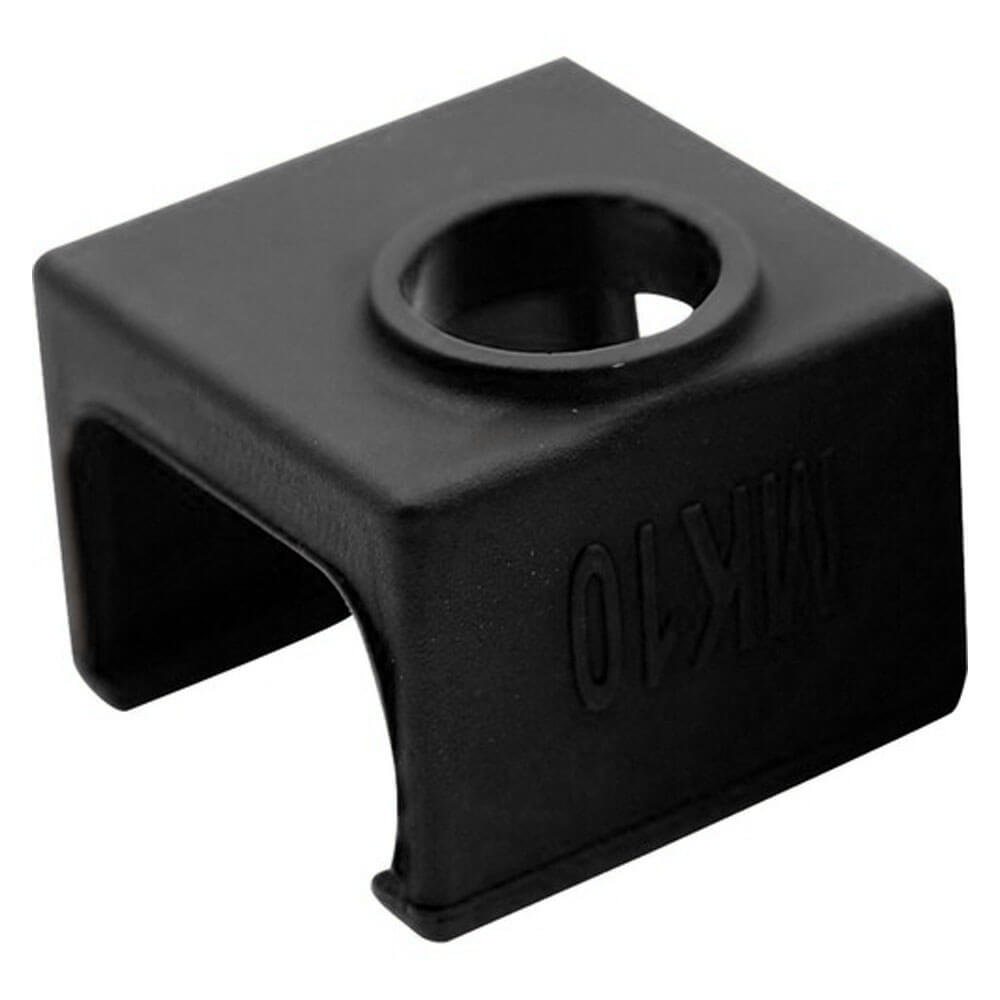 3D Yazıcı MK10 Alüminyum Isıtıcı Blok Silikon Kılıfı - Siyah - GD65