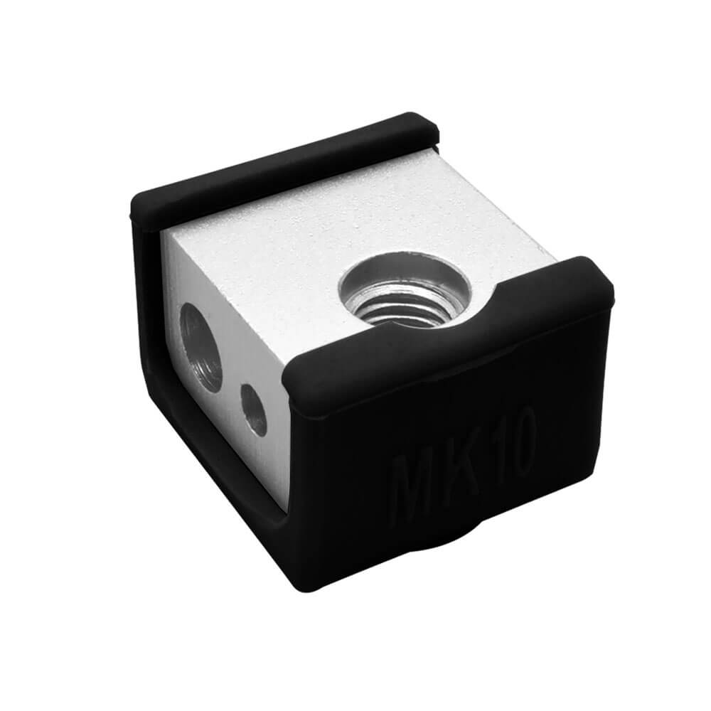 3D Yazıcı MK10 Alüminyum Isıtıcı Blok Silikon Kılıfı - Siyah - GD65