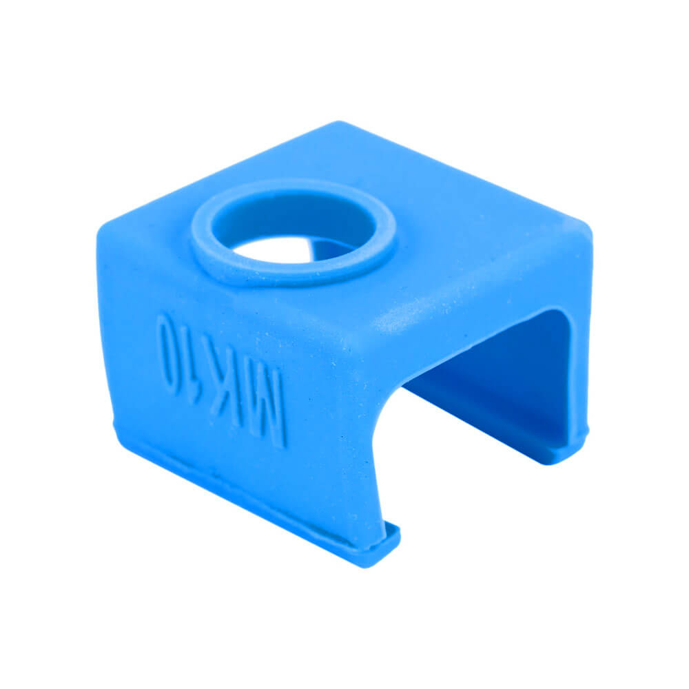 3D Yazıcı MK10 Alüminyum Isıtıcı Blok Silikon Kılıfı - Mavi -GD64
