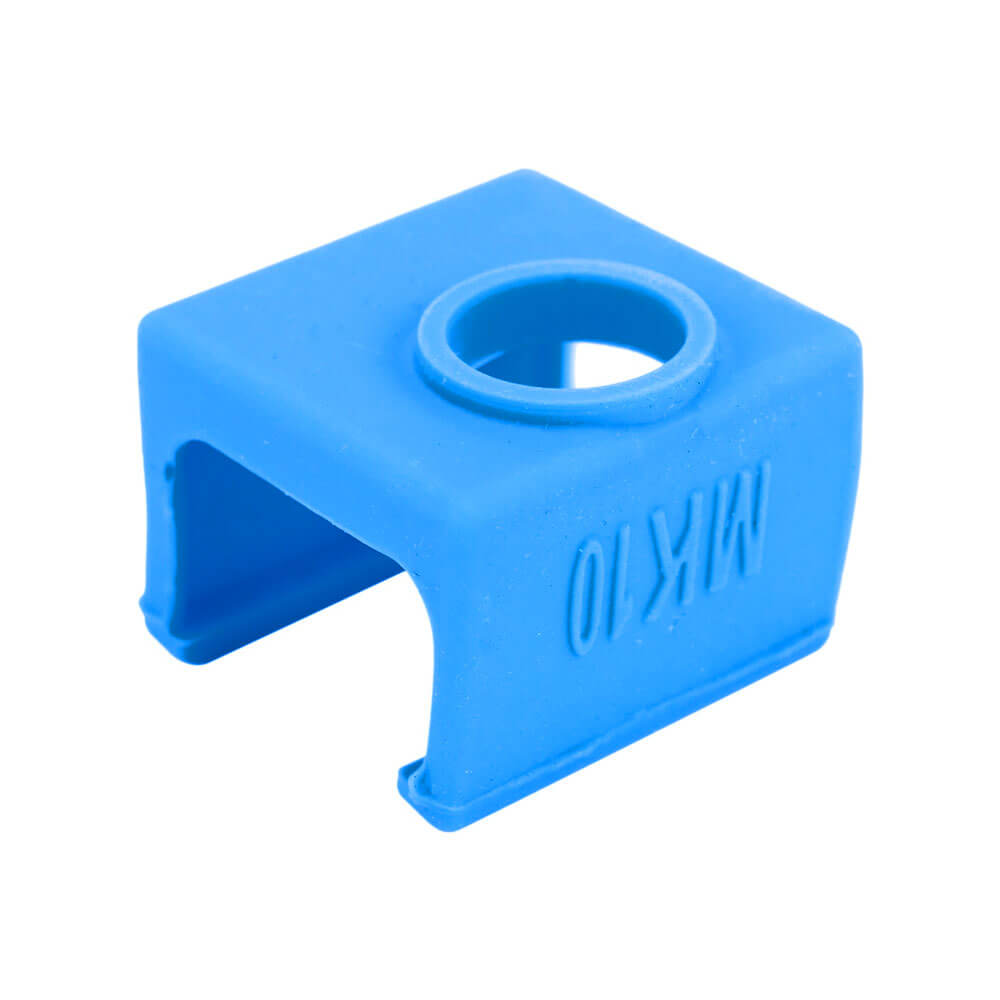 3D Yazıcı MK10 Alüminyum Isıtıcı Blok Silikon Kılıfı - Mavi -GD64