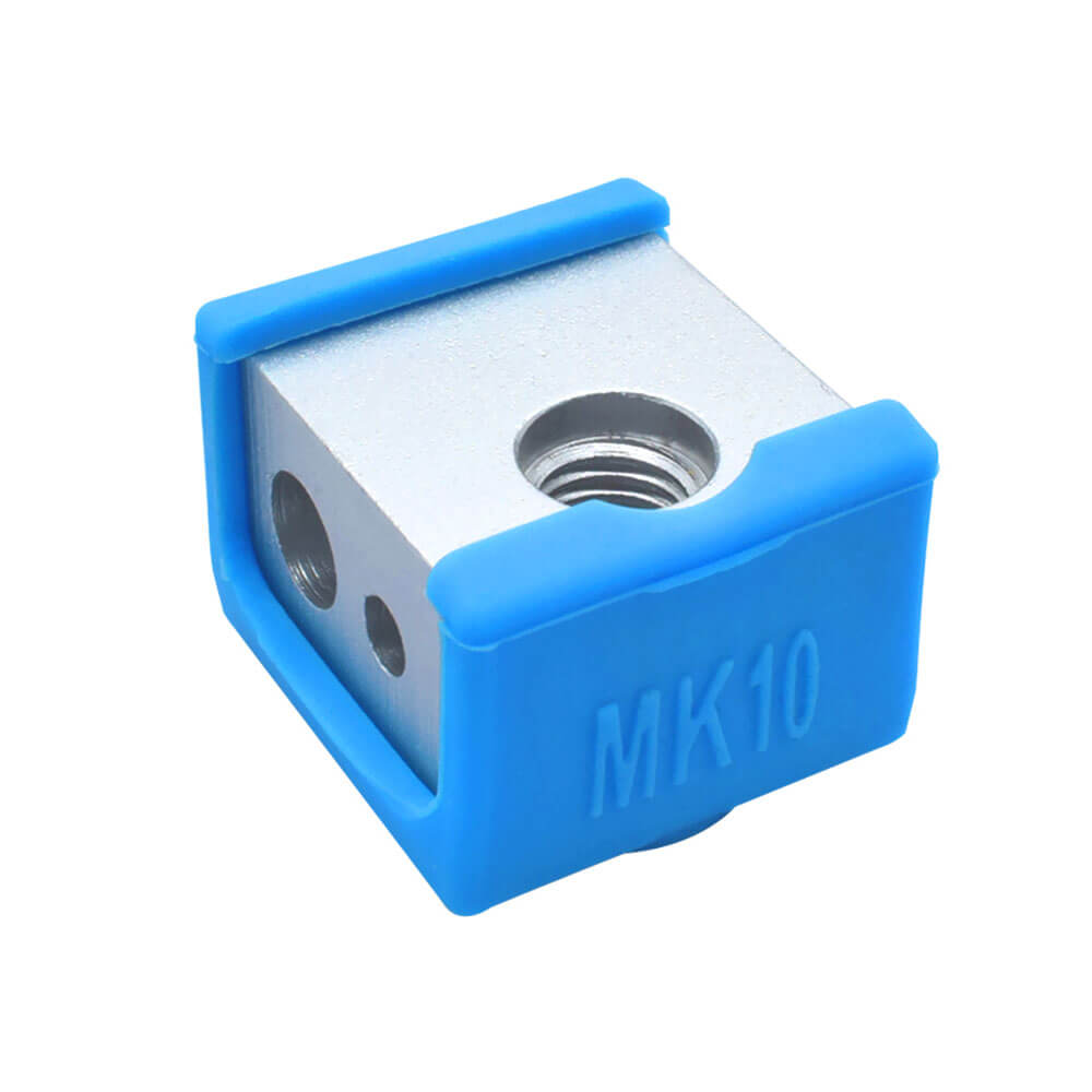 3D Yazıcı MK10 Alüminyum Isıtıcı Blok Silikon Kılıfı - Mavi -GD64