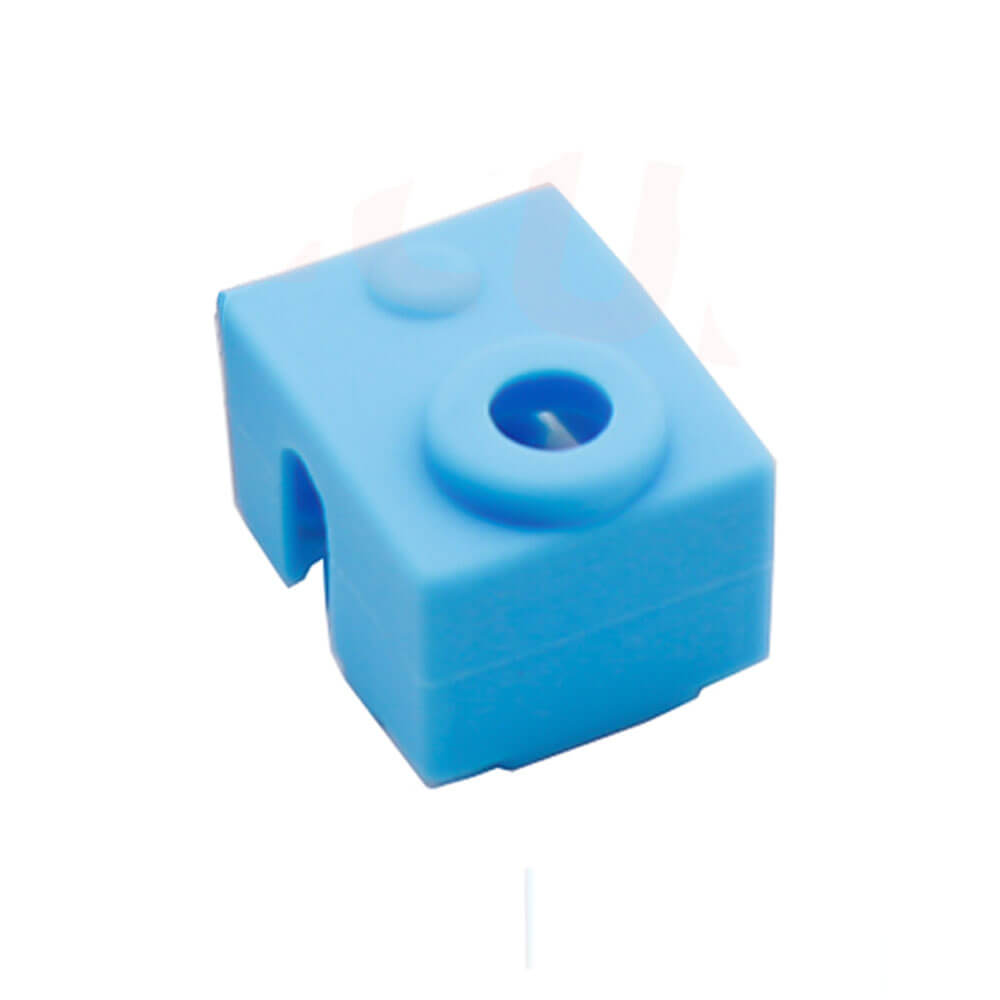 E3D-V6 Geliştirilmiş Alüminyum Isıtıcı Blok Silikon Kılıfı - Mavi - GD66