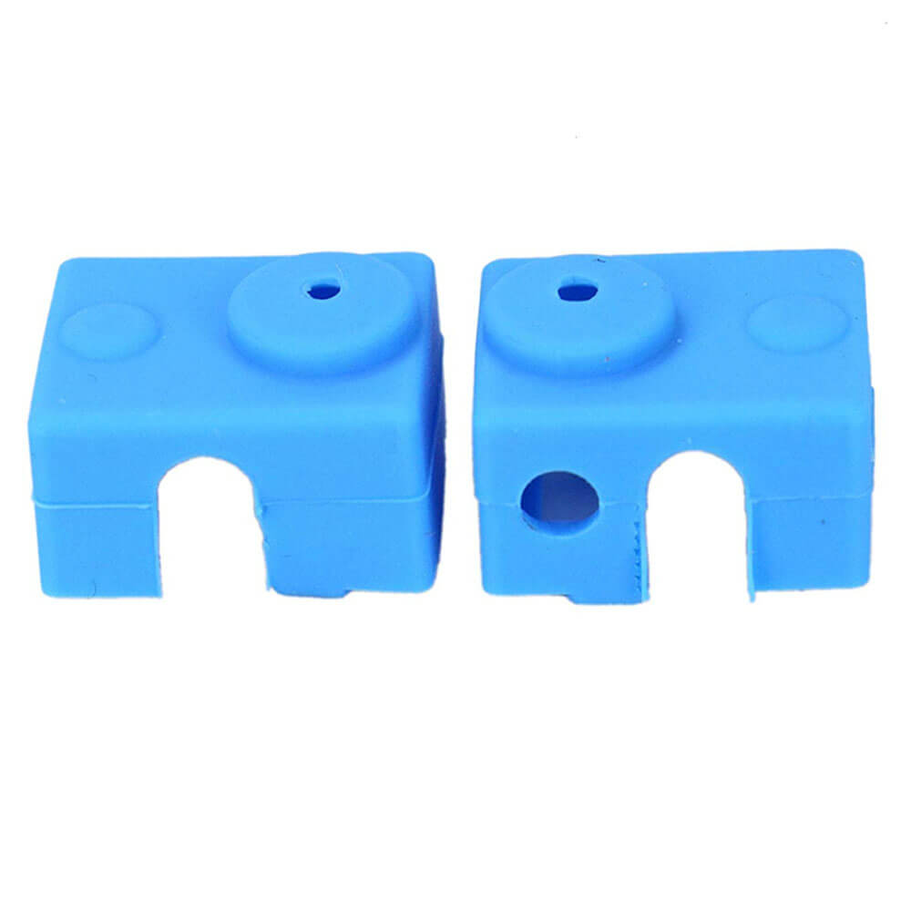 E3D-V6 Geliştirilmiş Alüminyum Isıtıcı Blok Silikon Kılıfı - Mavi - GD66