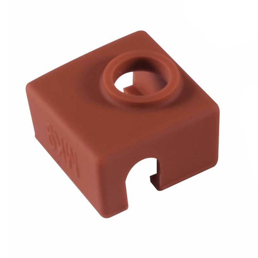 E3D-V6 Geliştirilmiş Yüksek Sıcaklığa Dayanıklı MK8/MK9 Alüminyum Isıtıcı Blok Silikon Kılıfı - Kırmızı - GD69