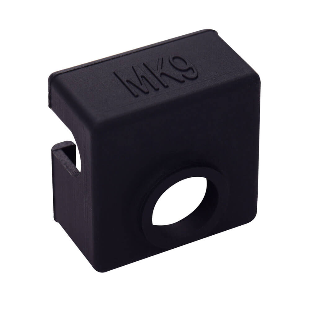 E3D-V6 Geliştirilmiş Yüksek Sıcaklığa Dayanıklı MK7/MK8/MK9 Alüminyum Isıtıcı Blok Silikon Kılıfı - Siyah -GD74