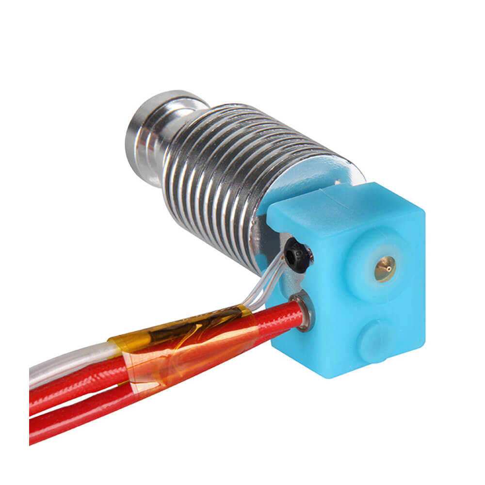 Mingtai E3D-V6 Alüminyum Isıtıcı Blok Silikon Kılıfı Yüksek Sıcaklık Korumalı - Mavi - GD77