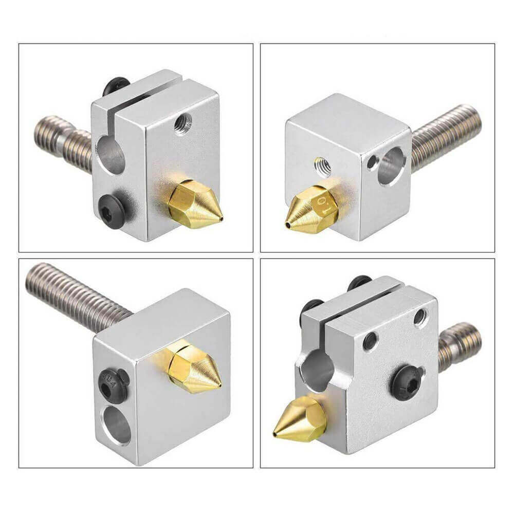 3D Yazıcı MK10 Extruder 1.75mm/ 0.6mm Baskı Kafası Nozzle - GD94