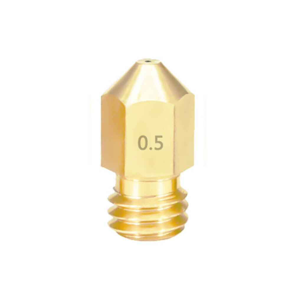 3D Yazıcı MK8 Extruder 1.75mm / 0.5mm Baskı Kafası Pirinç Nozzle - GD101