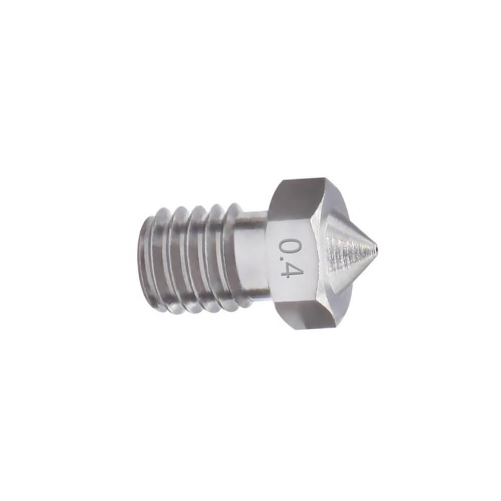 3D Yazıcı E3D V5-V6 MK8 Extruder 3mm/0.4mm Paslanmaz Çelik Nozzle M6 - GD112