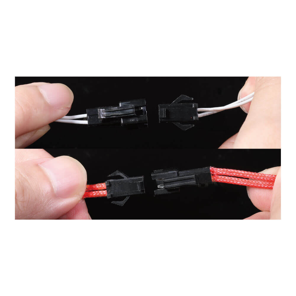 3D Yazıcı MK8 Extruder 0.4mm Nozzle Hotend Filament Isıtıcı Blok Silikon Kılıf Termistör Seti - GD115