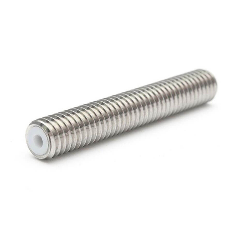 3D Yazıcı M6 Boğaz PTFE Boru Paslanmaz Çelik MK8 Besleme Tüpü Memesi Boğazı 50x6mm - GD119