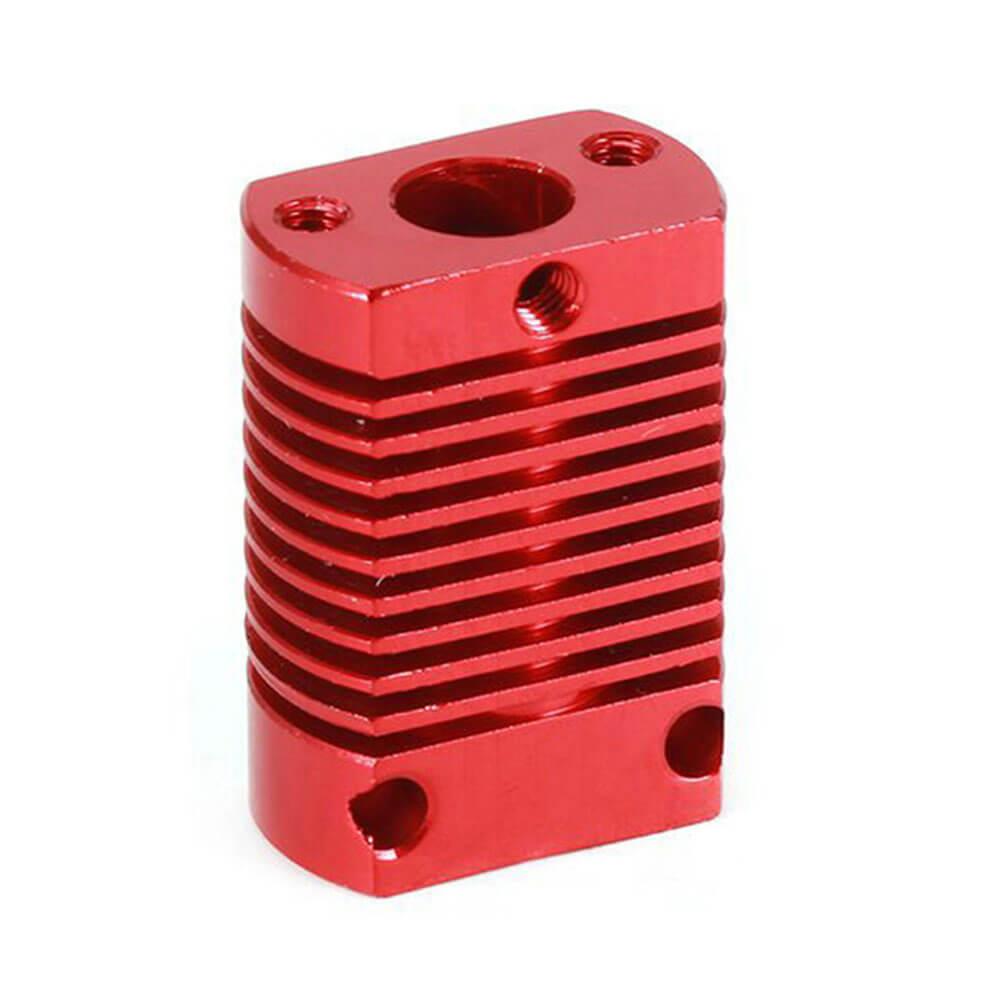 3D Yazıcı Isıtma Bloğu Ender-3/Ender-3 Pro/Ender-3 V2/Ender-5/CR-10 Serisi Baskı Kafası Isıtma Alüminyum Blok - Kırmızı