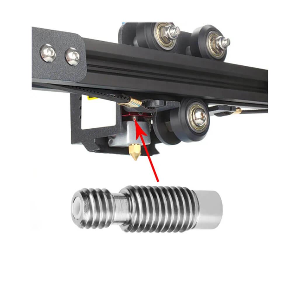 3D Yazıcı E3D V5 M6X26Mm Barel 3Mm Teflonlu
