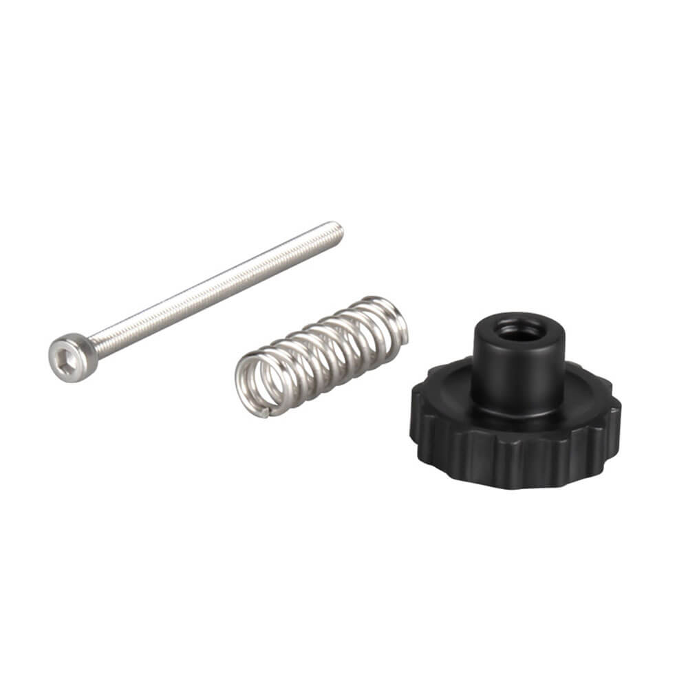 3D Yazıcı Sıcak Yatak Tesviye Kiti M3*45*22mm Vidalı Enjeksiyon Büyük Boy Vidalı Somun + Gümüş Yay Seti - GD154
