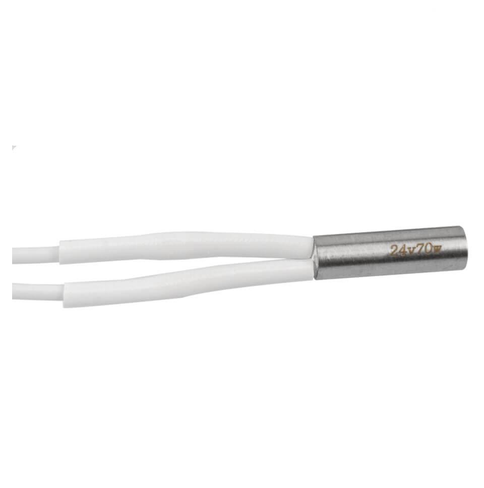 3D Yazıcı Isıtma Tüpü 6x20mm 24V 70W Seramik Kartuş Isıtıcı
