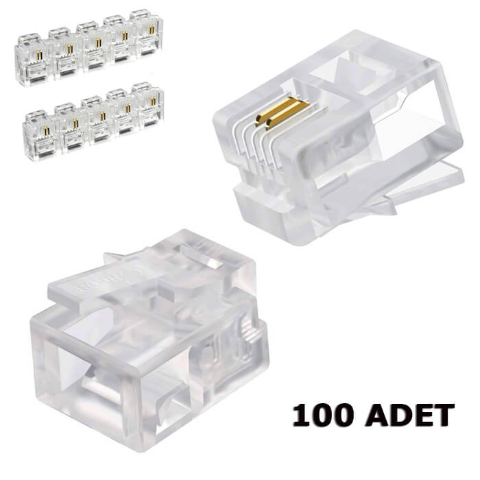 RJ11 Konnektör RJ 11 Konnektör Jack