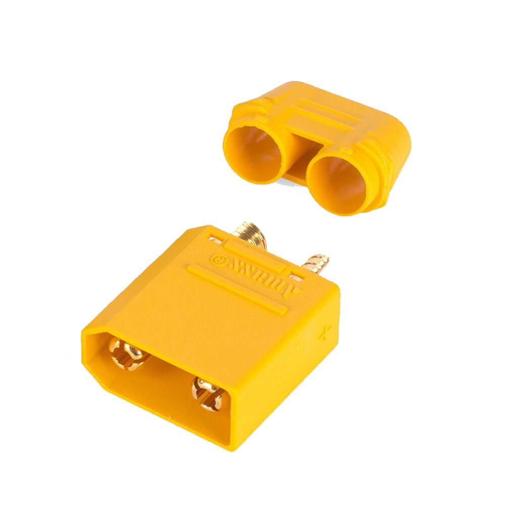 Xt90 Konnektör - Lipo Pil Konnektörü - Erkek - Kapaklı