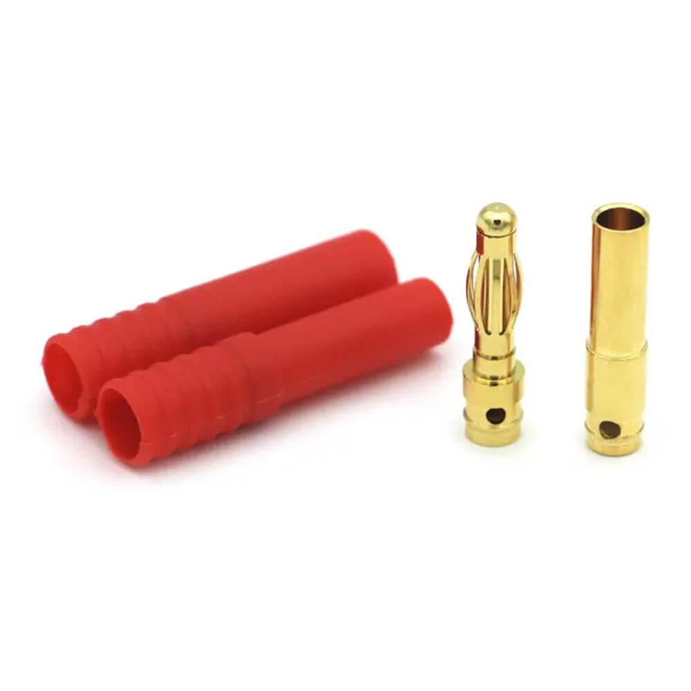 HXT 4.0mm Altın Kaplama Erkek Dişi Şarj ve Güç kaynağı Konnektörü-GF19