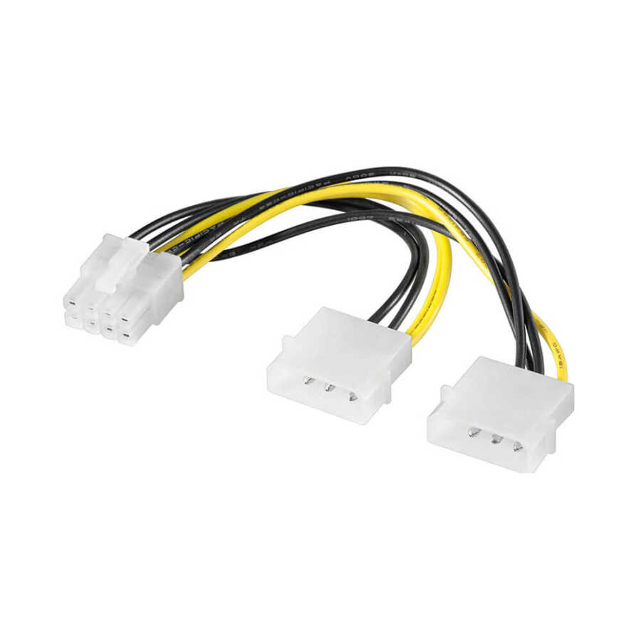 8 Pin Anakart Power Güç Kablosu - Özel Üretim Bakır Isınma Yapmaz