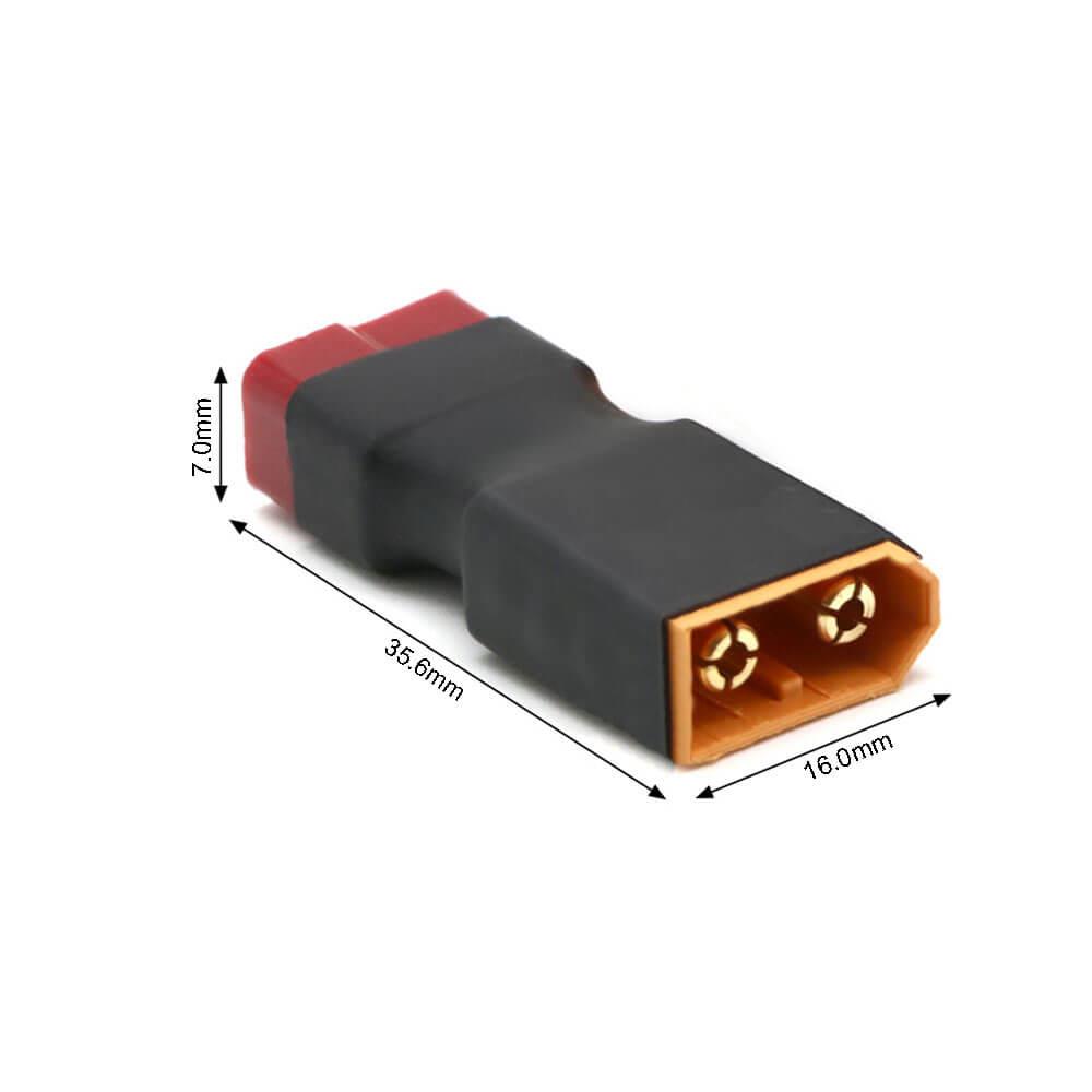 Xt60 T Adaptör Soket Erkek Lipo Pil Batarya Bağlantı Konnektörü