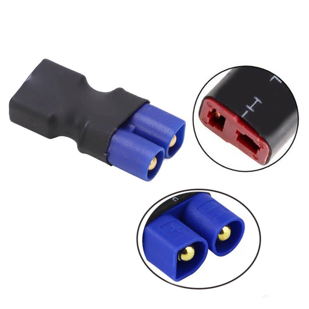 T Plug Fiş Dişi To Ec3 Erkek Konnektör Soket Kablosuz Adaptör Rc Lipo Pil