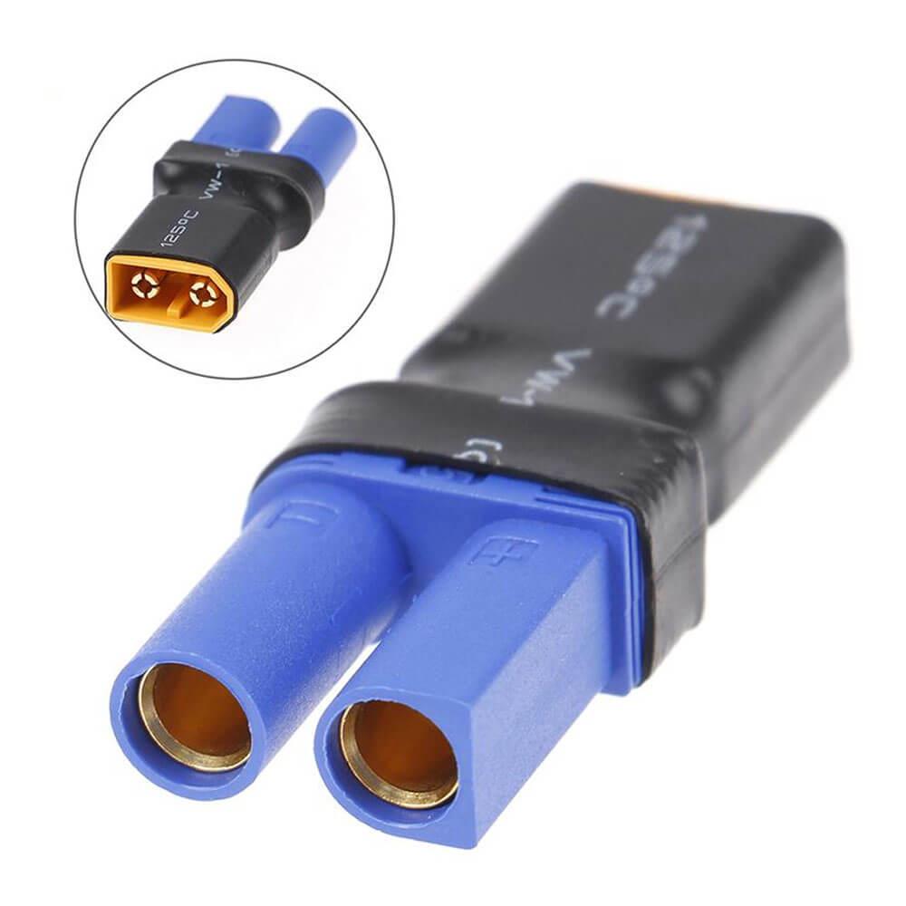 Xt60 Fiş Erkek To Ec5 Fiş Dişi Konnektör Kablosuz Adaptör Rc Lipo Pil