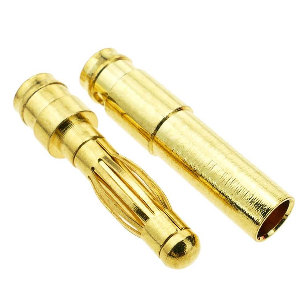 Hxt 4.0mm Altın Kaplama Erkek-dişi İki Yollu Banana Konnektör Fiş