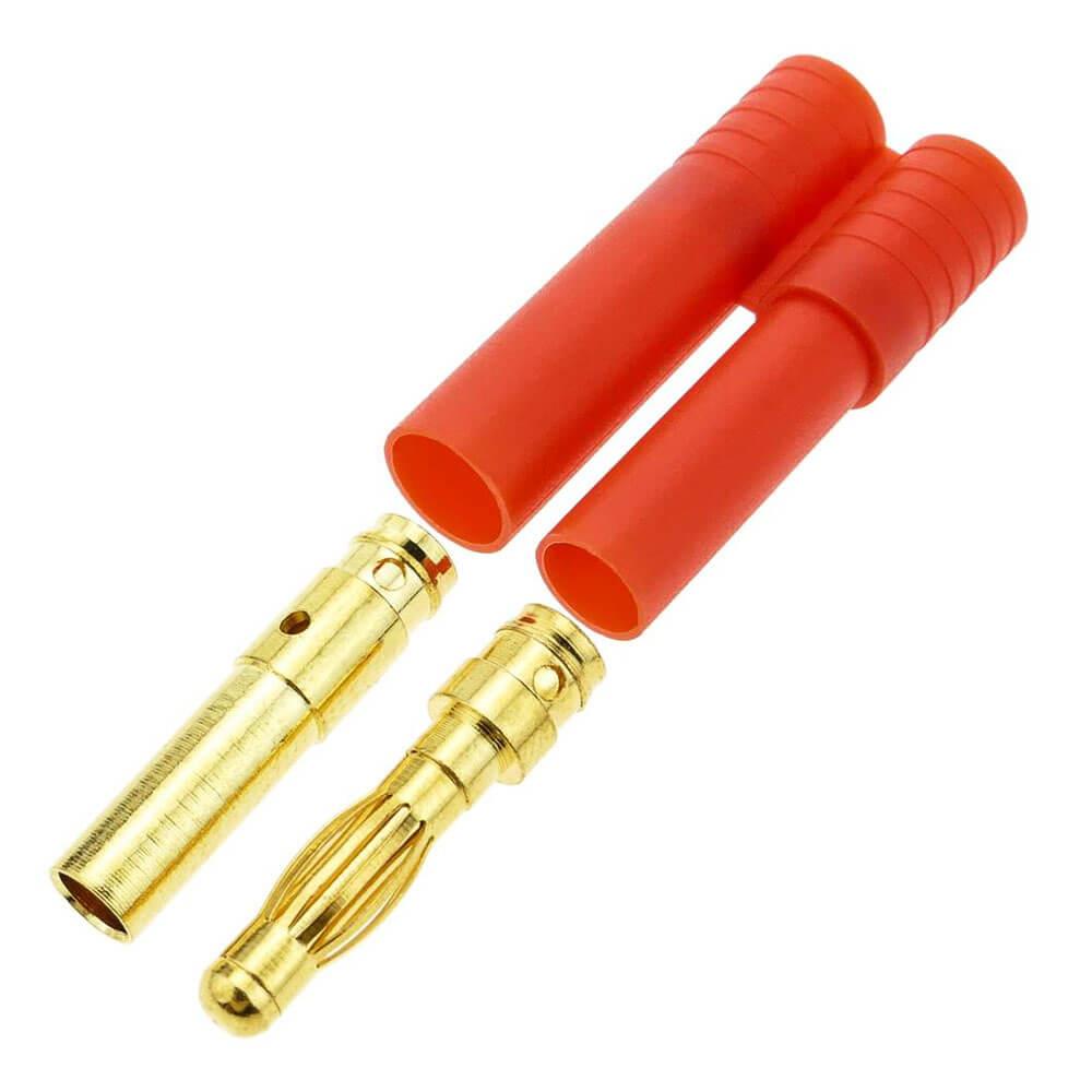 Hxt 4.0mm Altın Kaplama Erkek-dişi İki Yollu Banana Konnektör Fiş