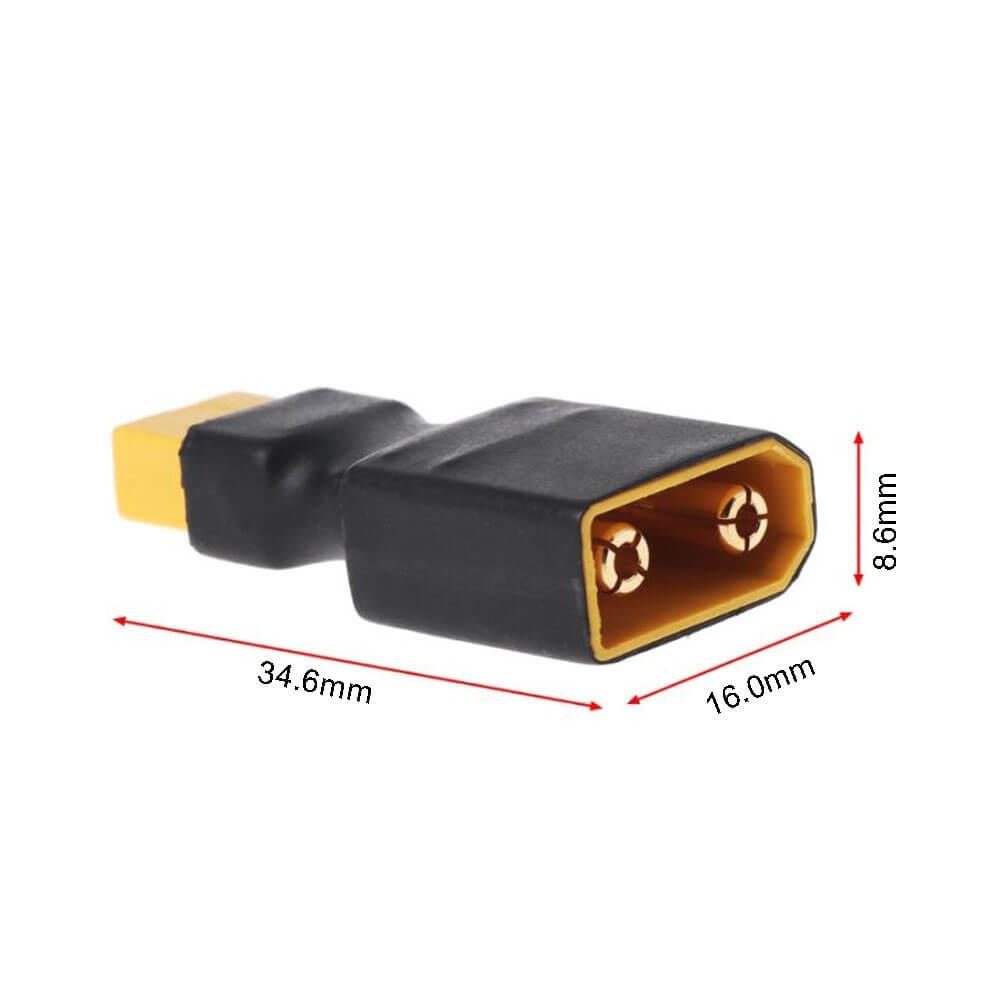 Xt60 Erkek Fiş To Xt30 Dişi Çevirici Dönüştürücü Konnektör Lipo Pil