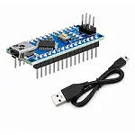 Arduino Nano Klon v3.0 Atmega328p - USB CH340 Chip (USB Kablo Dahil)