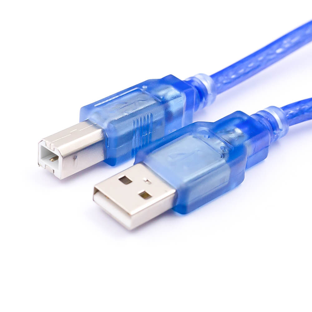 0.5 Metre - 50Cm Usb 2.0 Yazıcı Kablosu - Usb Tip B Kablo