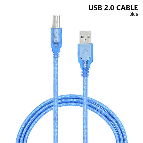 0.5 Metre - 50Cm Usb 2.0 Yazıcı Kablosu - Usb Tip B Kablo