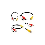 RCA Kablo Çevirici RCA Dişi to 2 RCA Erkek Kablo - Anfi Y Kablo
