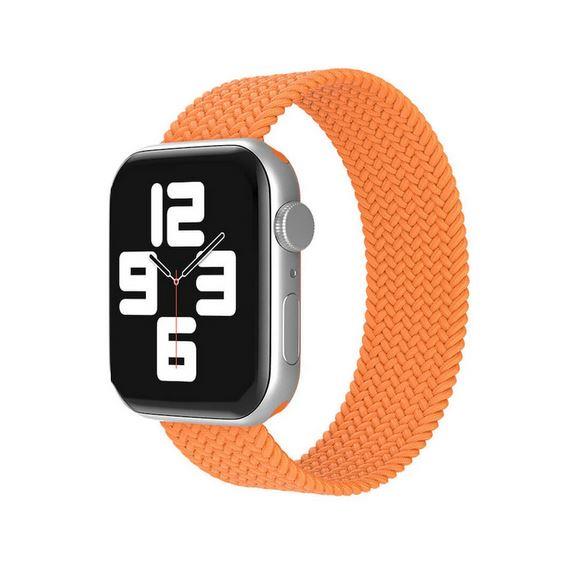 Apple Watch 1 2 3 4 5 6 7 8 Se Ultra Spor Loop Örgü Kordon M Beden 42/44/45mm - Turuncu 09.Turuncu - BW17